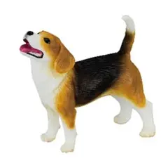 【新品未使用】ビーグル フィギュア エイコー　ミニチュアプラネット　犬　dog