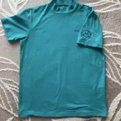 PEARLY GATESモックネック 半袖シャツ ヤシの木 総柄 ネイビー 5