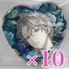 にじさんじ Rose Valentine ︎ハート型缶バッジ レア　甲斐田晴