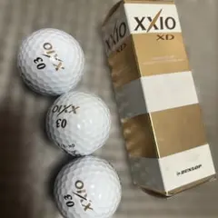 XXIO XD ゴルフボール 3個入り