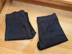 ユニクロ ヒートテックタイツ/前開き メンズXS 2枚セット