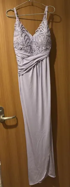 美品　Lipsy London ラベンダー ドレス UK 6