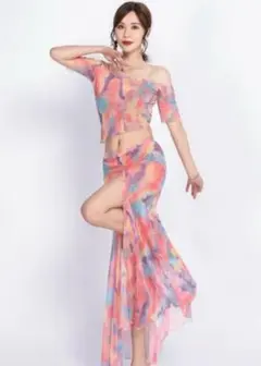 中古)Layalinaベリーダンス ドレス衣装 中古)Layalinaベリーダンス ドレス衣装