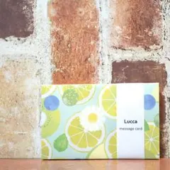 ミニレターセット メッセージカード ミニ封筒(ホログラムフルーツ)