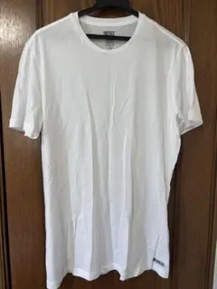 DIESEL ディーゼル Tシャツ 半袖 ホワイト ロゴ メンズ