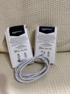 USB-2.0 Type C ライトニングケーブル(MFi認証)1.8m 2個