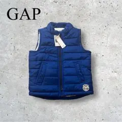 【GAP 】ダウンベスト 新品 90cm 子供　男の子 ブルー