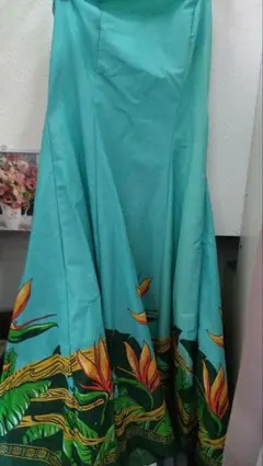 Emika　エミカ　ハワイアンフラ　ビスチェ風ワンピース（F）