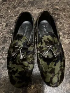 ☆DSQUARED2☆迷彩柄タッセル付きローファーのサムネイル