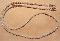 【New】ビーズショルダーストラップ　パール　ハート　嵐