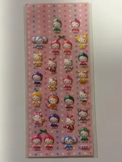 ハローキティ シール ステッカー サンリオ レトロ