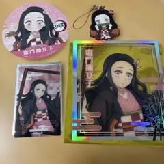 鬼滅の刃 繋がる 缶バッジ ミニキャラ 竈門禰豆子 - メルカリ