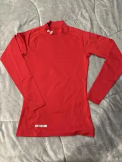 UNDER ARMOUR レッド 長袖コンプレッション SM