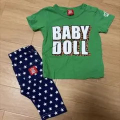 BABY DOLL Tシャツ・パンツセット 80・90