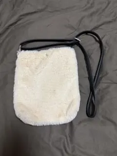 WEGO ファーショルダーバッグ