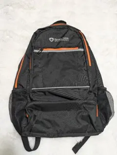 未使用品 SHELTER 大容量 防災リュック オレンジ