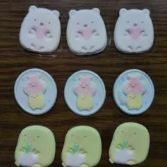 すみっコぐらし　シールビッツ　しろくま　ぺんぎん？　おすそわけ