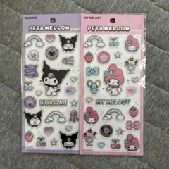 ペタメロウステッカー サンリオ