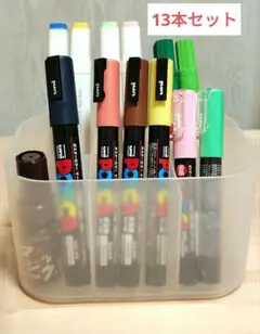 A*r様 【未開封品・中古セット】ポスカ マジックインキ スケッチマーカー 水性