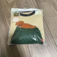 【新品】　ユニクロ　パジャマ　キルト　アニア　100 　恐竜