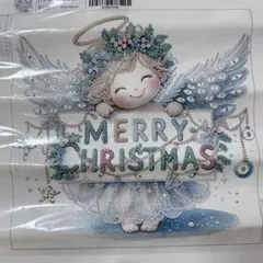 ★【早い者勝ち‪☆】クリスマス 天使 ダイヤモンドアートキット 30x30cm