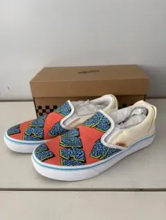 廃盤US規格VANSアナハイムデッキスリッポンボタニカル柄 | Mercari