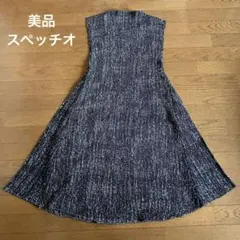 美品　スペッチオ　SPECCHIO プリーツワンピース　サイズ40のサムネイル