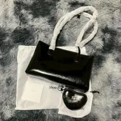 STAND OIL ブラックショルダーバッグ