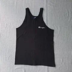 【黒】90s チャンピオン タンクトップ M ブラック USA製