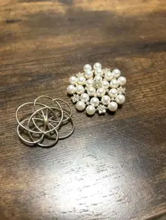 2点セット 入学式　卒業式　ブローチ　コサージュ　アクセサリー　フォーマル