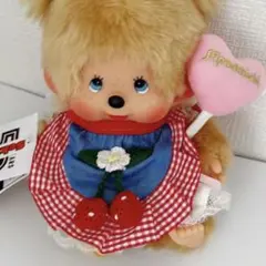モンチッチ L/Mサイズ対応 ハンドメイド スタイ カントリーチェリー
