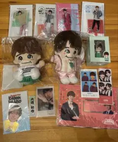 なにわ男子　大橋和也　まとめ売り　ちびぬい　アクスタ 指人形 カード 13点