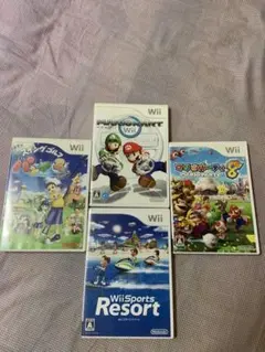 Wiiゲーム4本セット