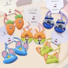 ズートピア　ヘアゴム　5組セット　キッズ　新品未使用