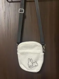 ミッフィー ボア ショルダーバッグ ホワイト