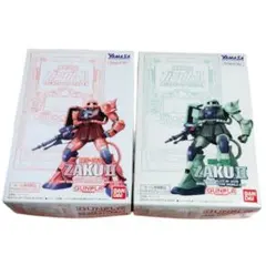 非売品 ガンプラ ザクII 山佐コラボ 07年製 シャア専用＋量産型 バンダイ