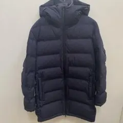 UNIQLO ユニクロ　シームレスダウン　ロング　ダウンコート　ネイビー　L