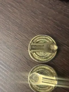本物Christian dior ゴールド クリスタル イヤリング