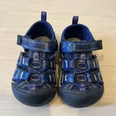 KEEN キッズ サンダル ネイビー/マルチカラー