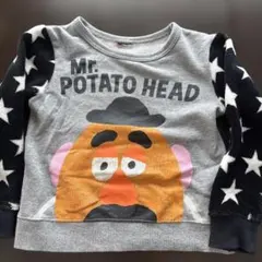 baby doll 110 トレーナー　Mr.potato head