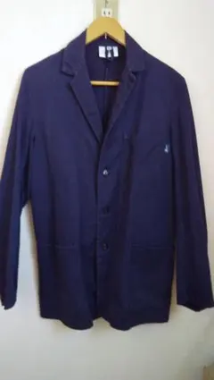ネイビー テーラードジャケット サイズ36 イギリス Yarmo社