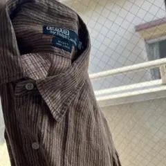 90s Polo Ralph Lauren WYATT リネンストライプシャツ
