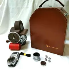 木製蛇腹カメラ　レンズ・三脚付き　アンティーク 木製蛇腹カメラ レンズ・三脚付き アンティーク - メルカリ