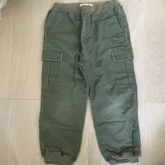 GLOBAL WORK キッズ　カーゴパンツ XL オリーブグリーン