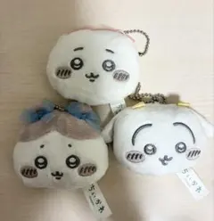 ちいかわ マスコットミラー～リボン～　ちいかわ　うさぎ　ハチワレ　3点