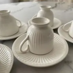 ウェッジウッド WEDGWOOD エスプレッソカップ&ソーサー5SET