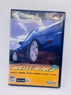 【動作確認済】PS2 バトルギア3 (エントリーID付属)