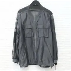 新品　ディニテコリエ　メッシュノーカラージャケット　フリーサイズ　イトキンのサムネイル