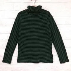 UNIQLO ボーダータートルカットソー