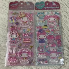 サンリオ　マイメロディ　コーディネートシール　着せ替えシール